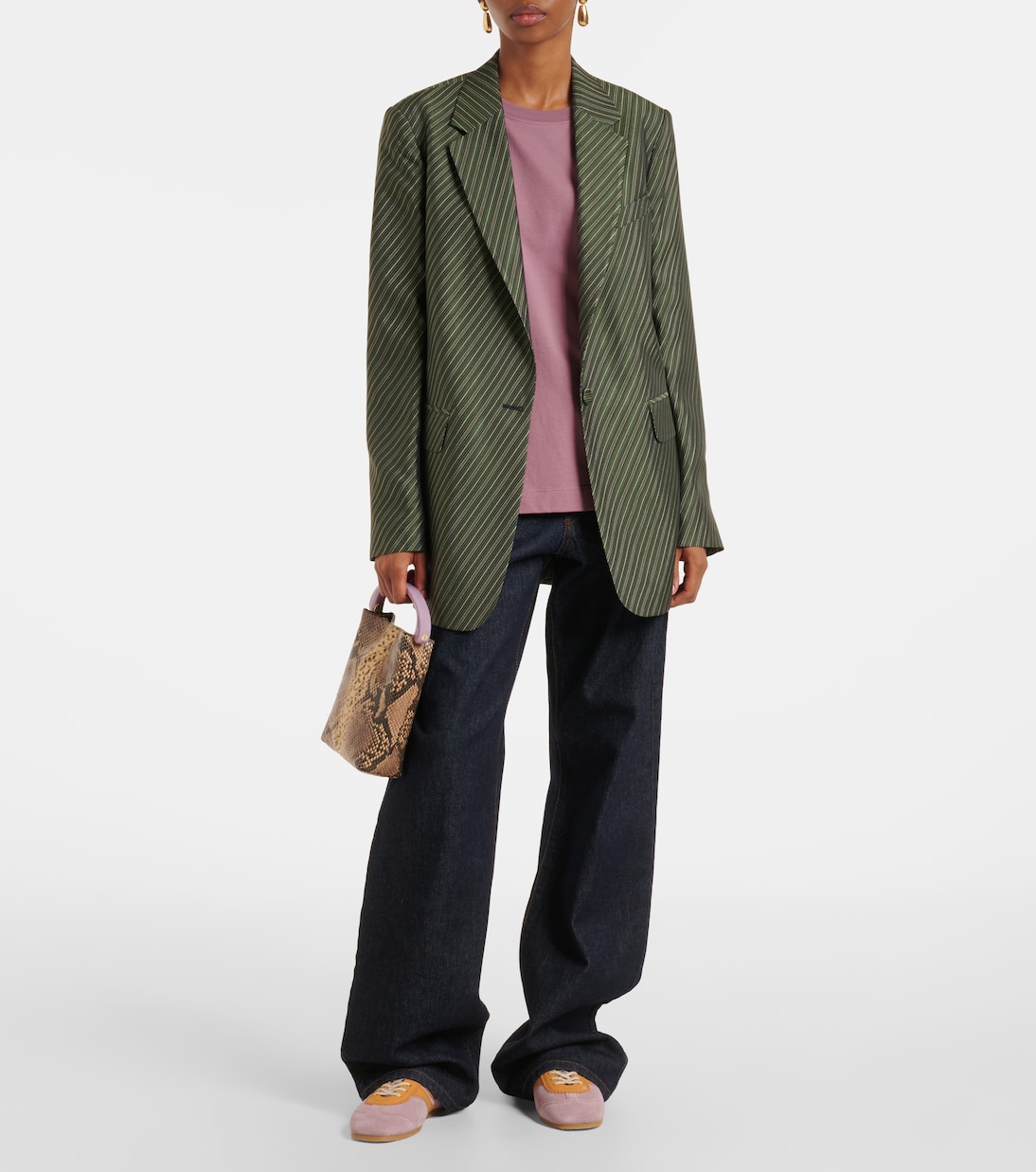 Camiseta oversized de jersey de algodón | Dries Van Noten