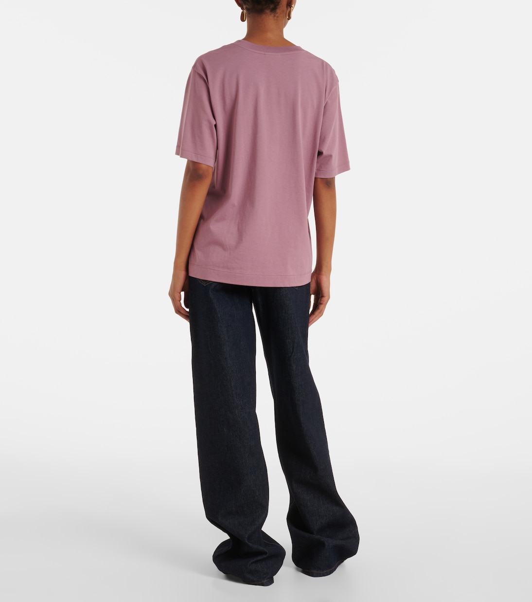 Camiseta oversized de jersey de algodón | Dries Van Noten