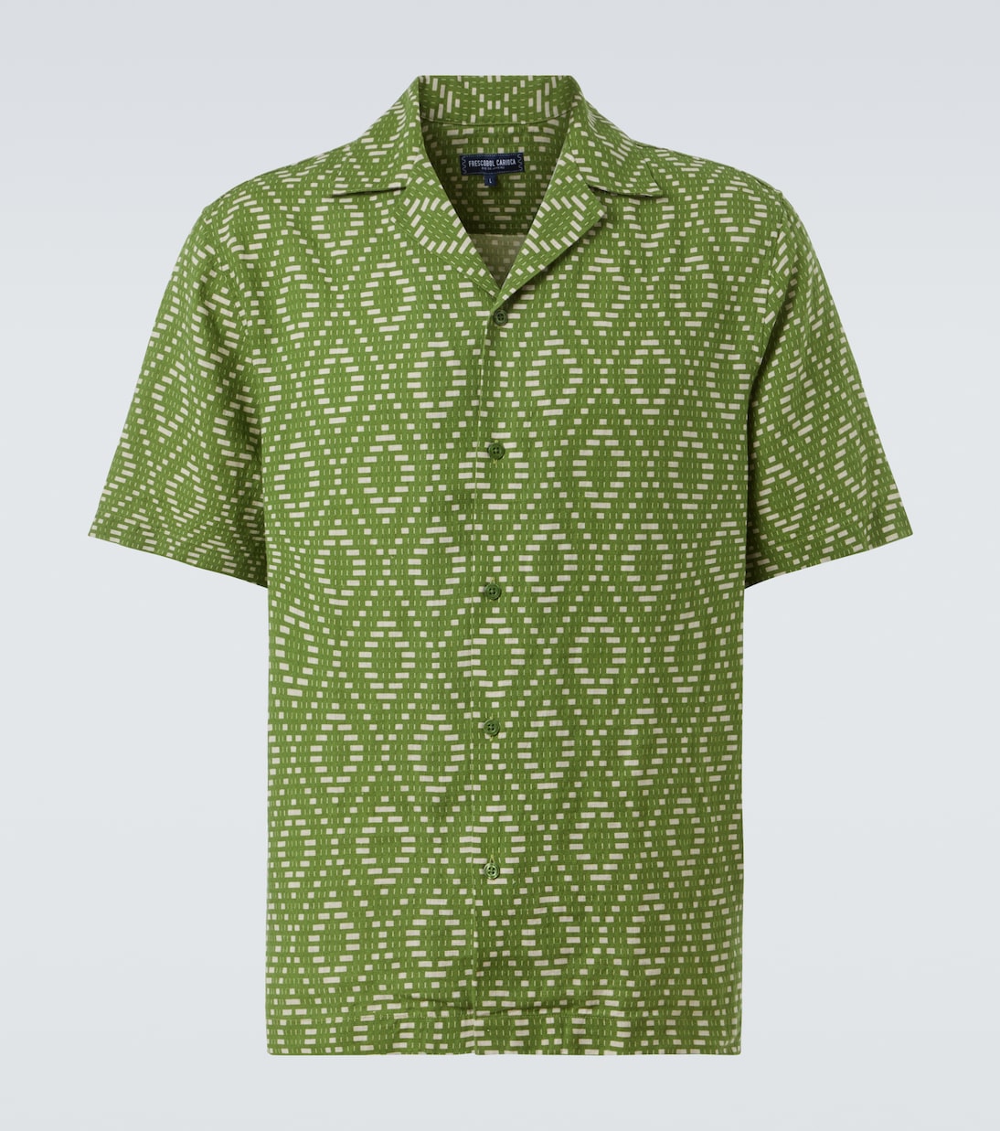 Camisa Roberto de lino estampada | Frescobol Carioca