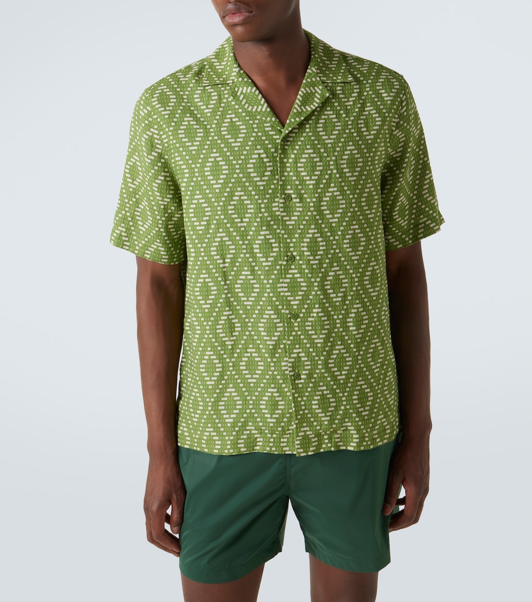 Camisa Roberto de lino estampada | Frescobol Carioca