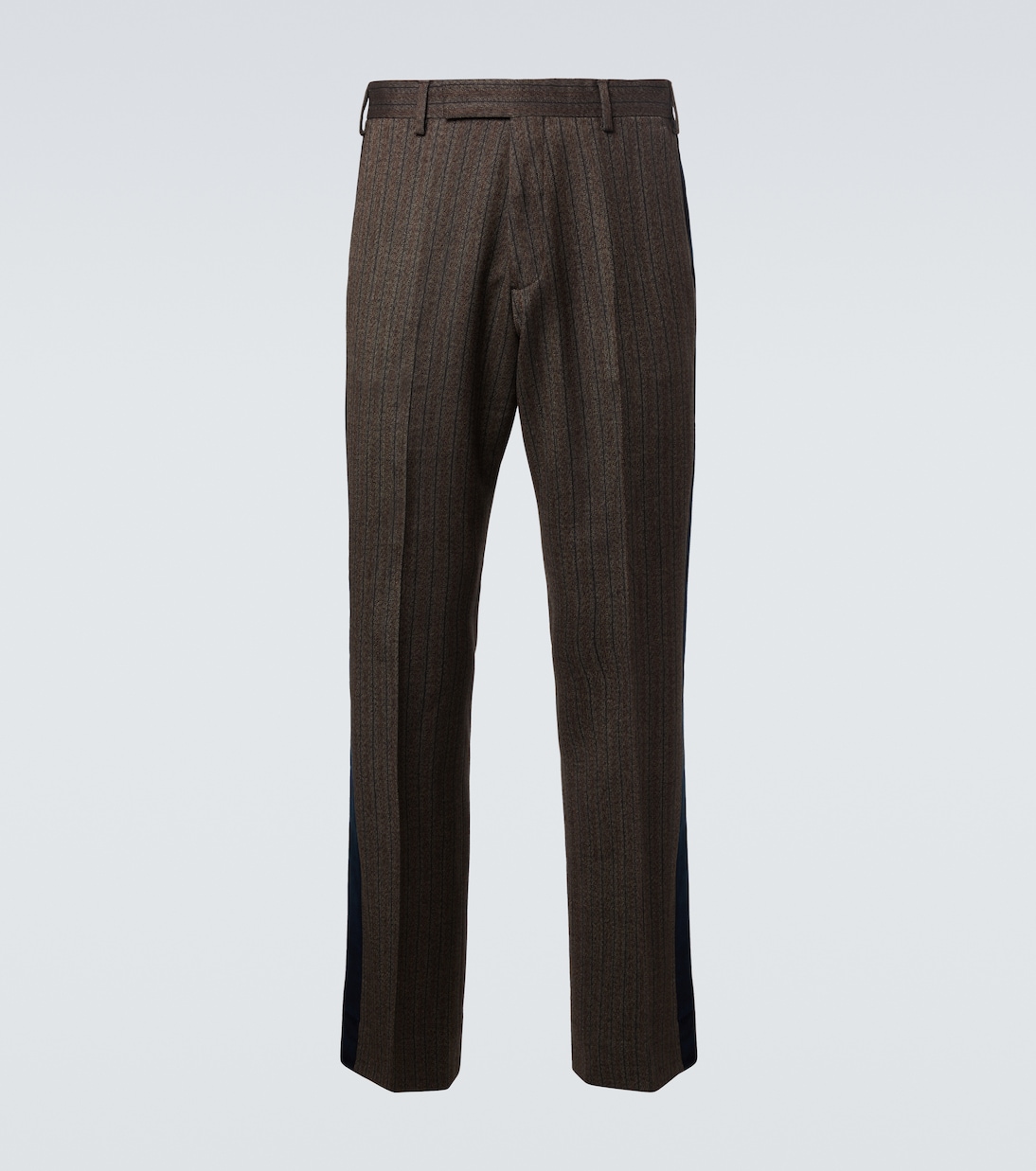 Alto pinstripe wool-blend slim pants | Wales Bonner