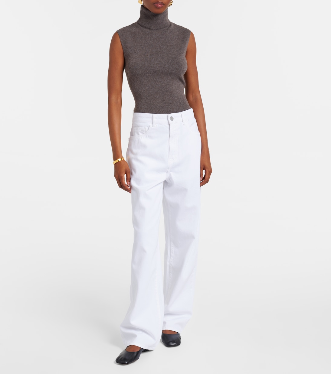 Low-rise wide-leg jeans | Róhe