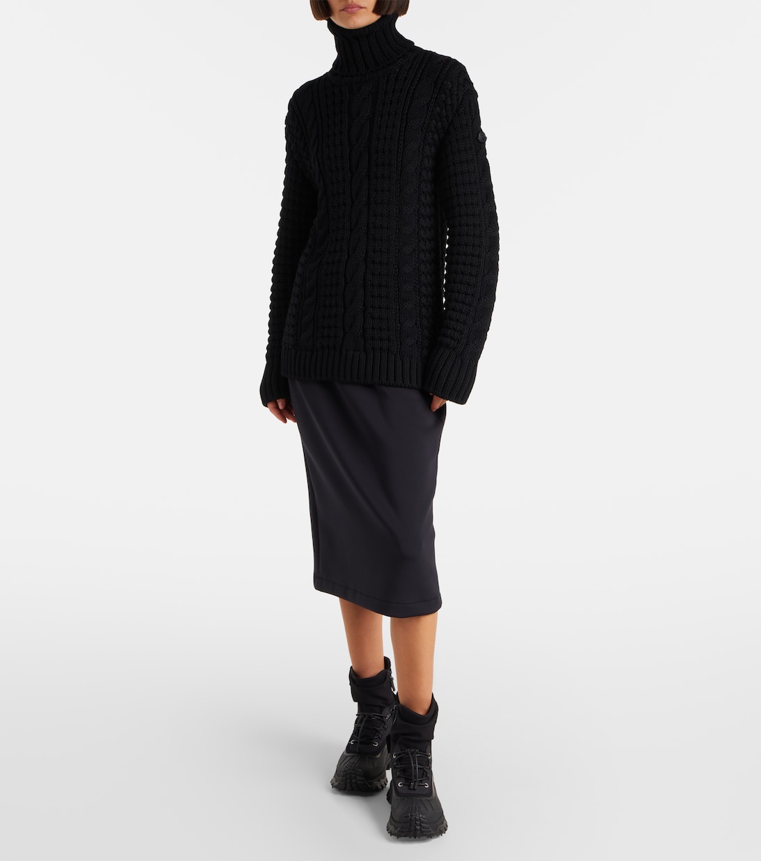 Rollkragenpullover aus Schurwolle | Moncler Genius