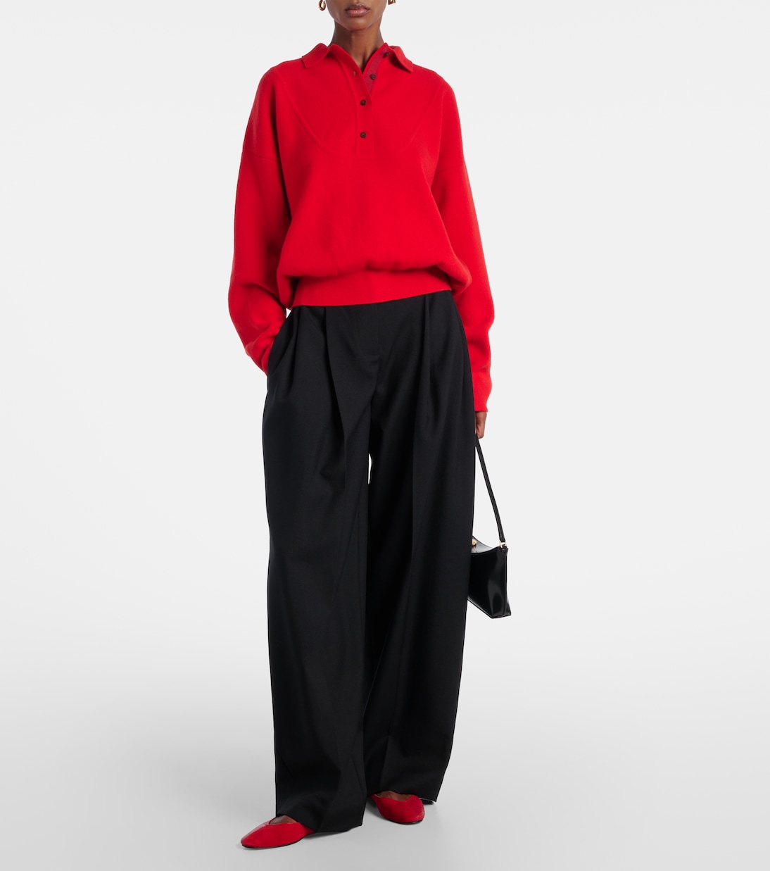 Balloon wool and cashmere polo sweater | Jacquemus