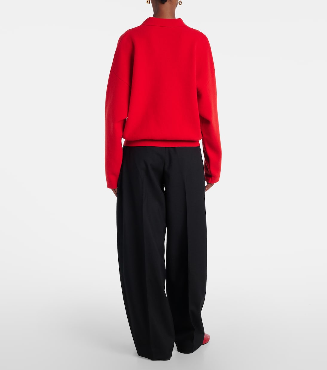 Balloon wool and cashmere polo sweater | Jacquemus