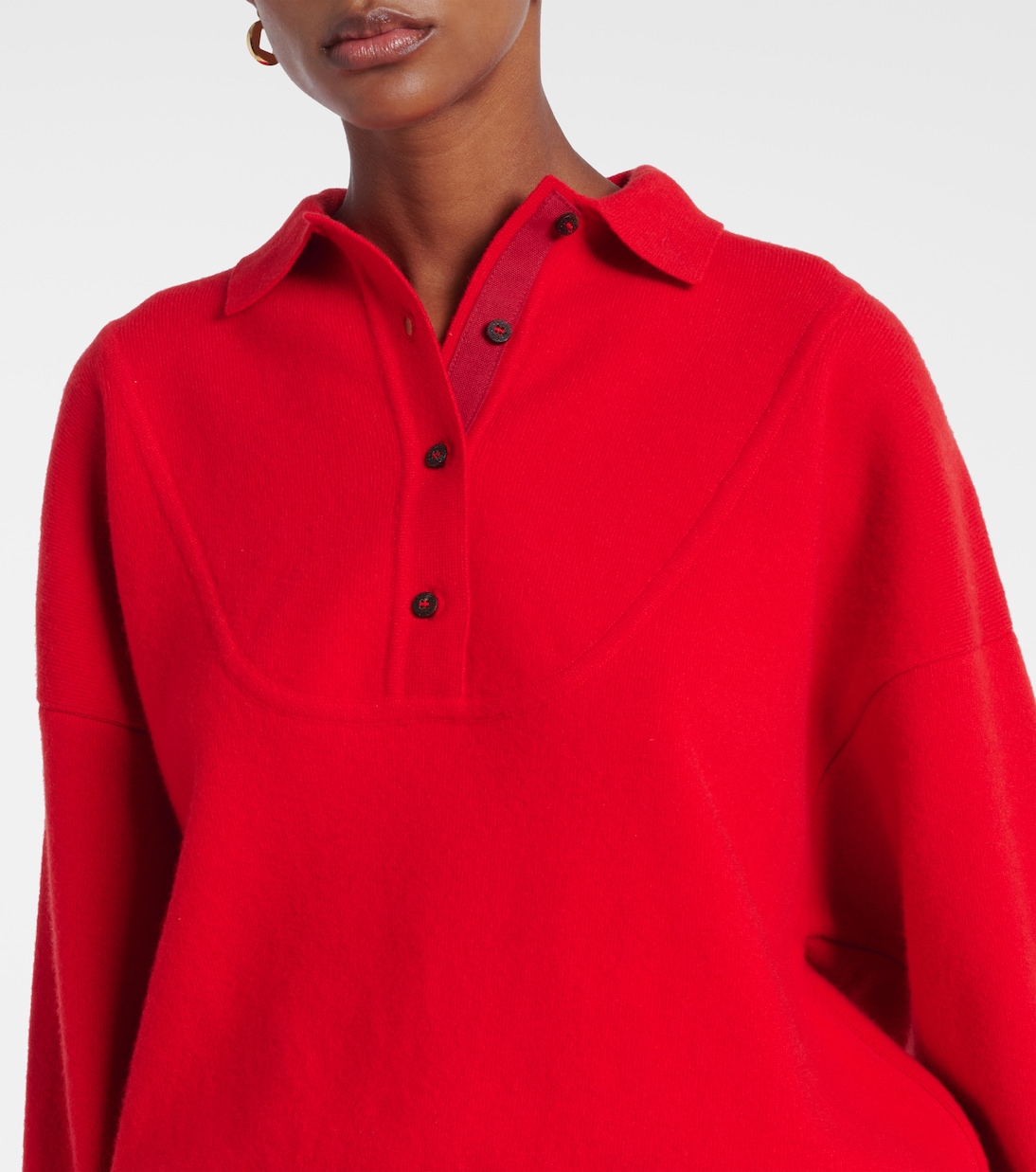 Balloon wool and cashmere polo sweater | Jacquemus