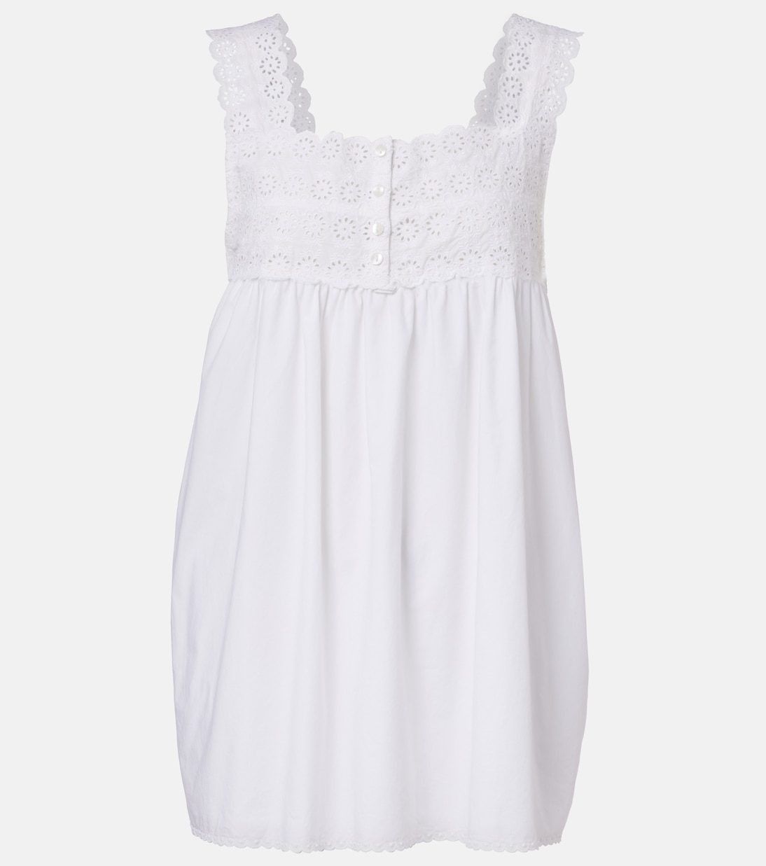 Ezra broderie anglaise cotton top | Posse