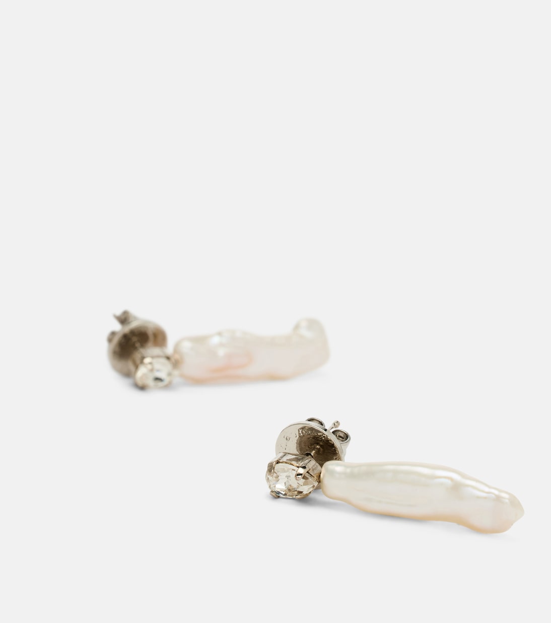 Pendientes con perlas de agua dulce y cristales | Simone Rocha