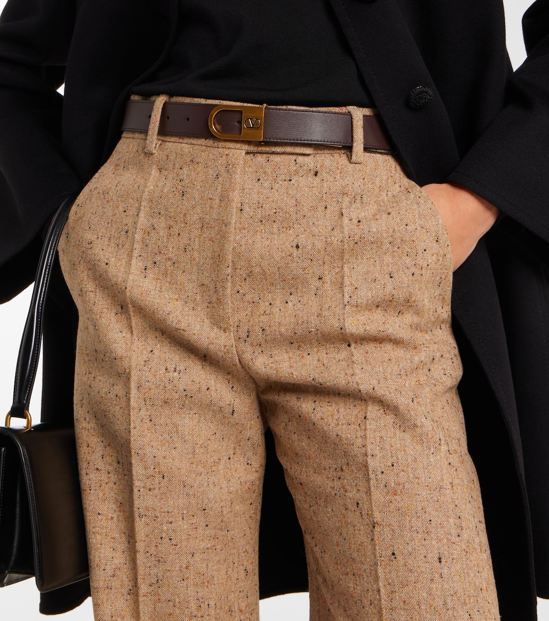 VLogo leather belt | Valentino Garavani