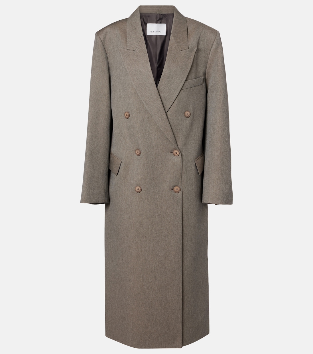 Jane double-breasted coat | The Frankie Shop