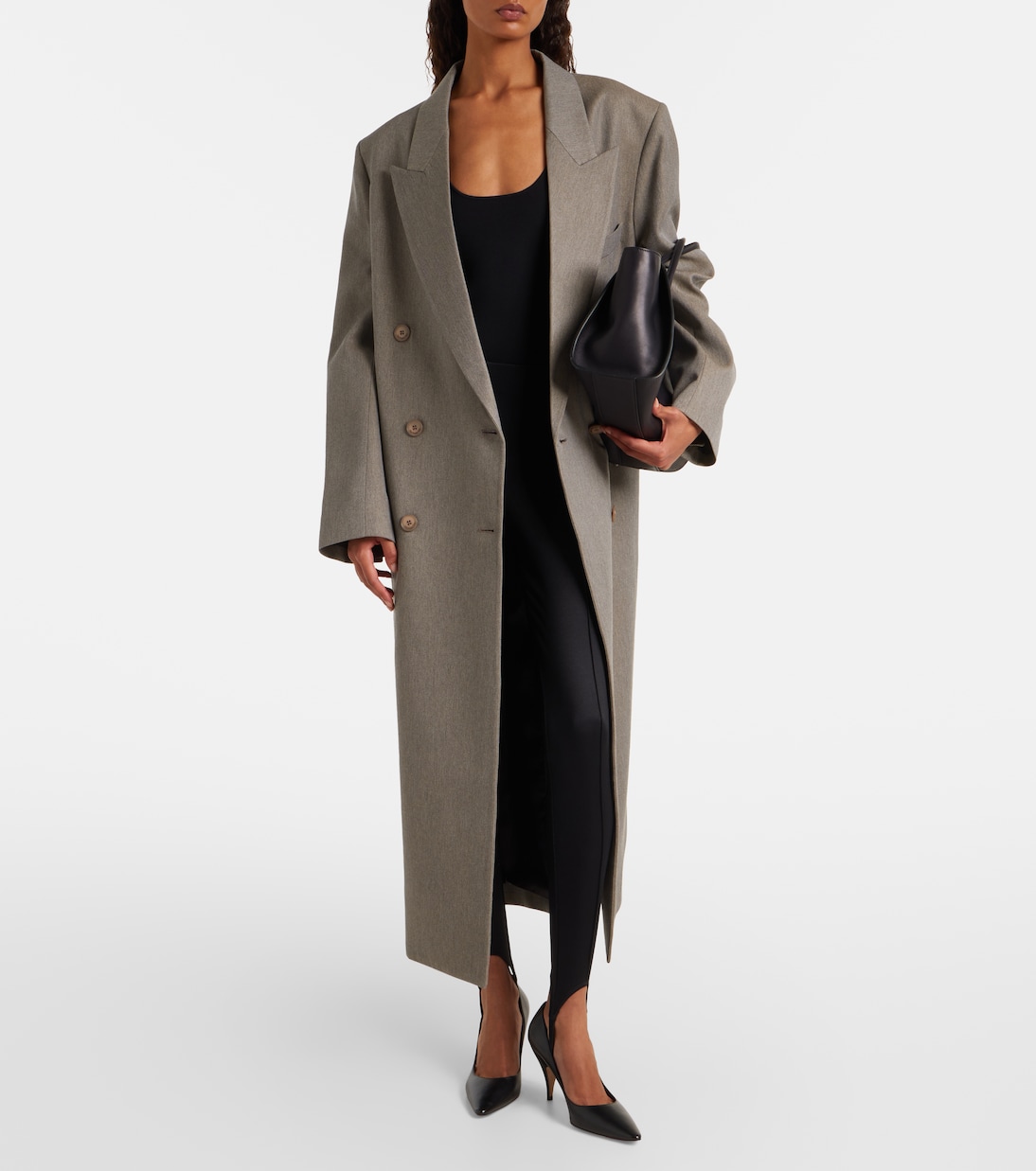 Jane double-breasted coat | The Frankie Shop