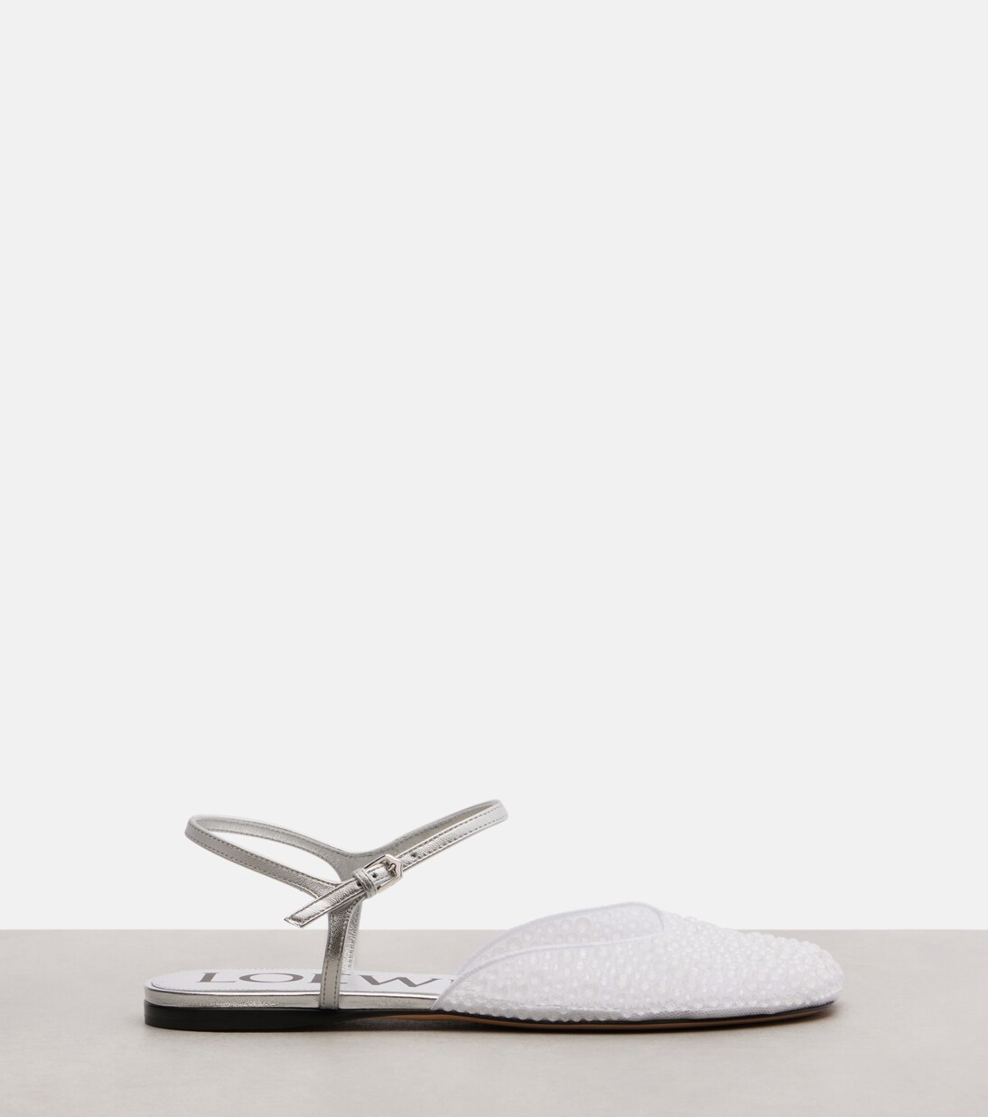 Ballerinas Toy aus Leder mit Kristallen | Loewe