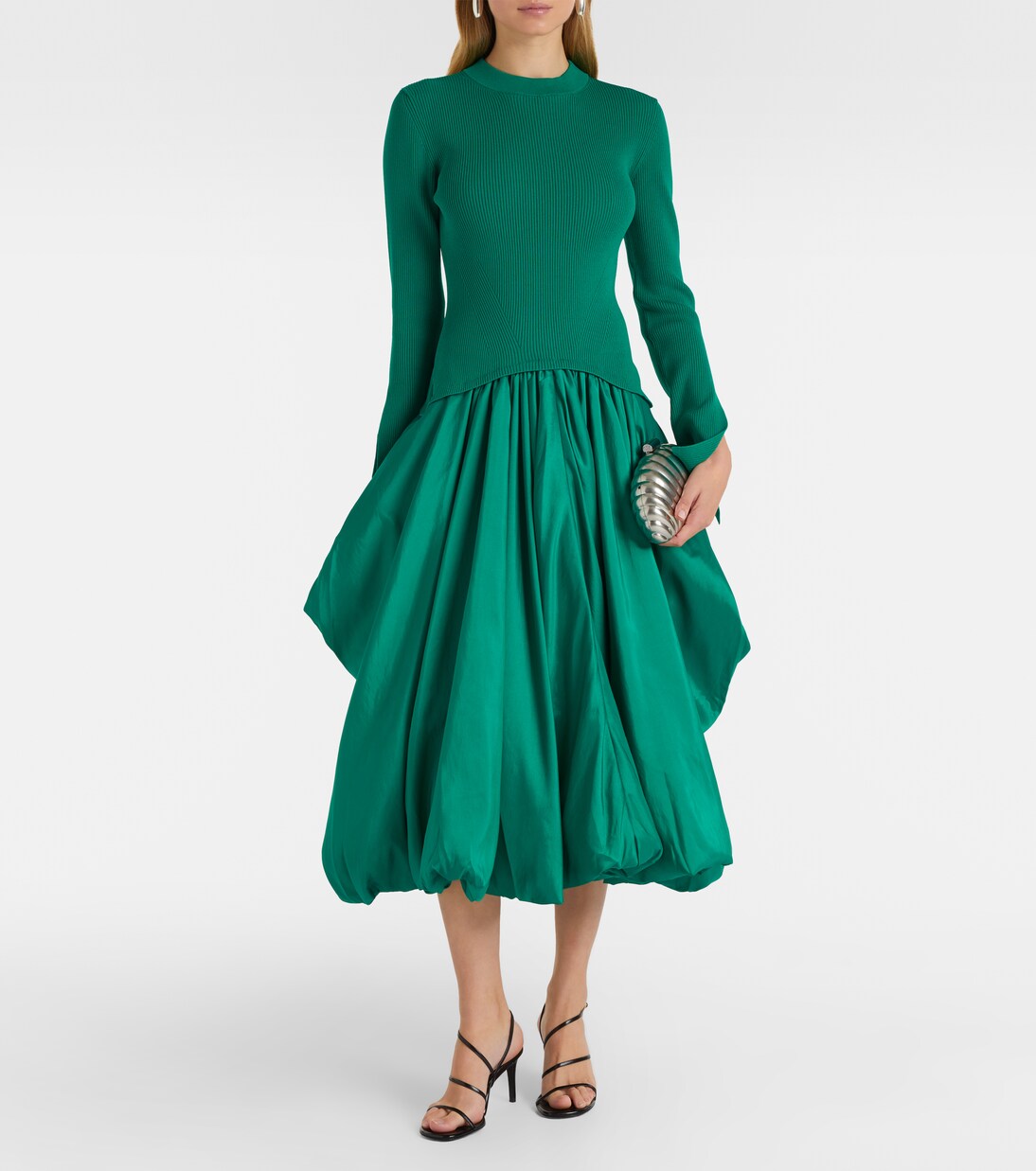 Kenlie ribbed-knit midi dress | Simkhai