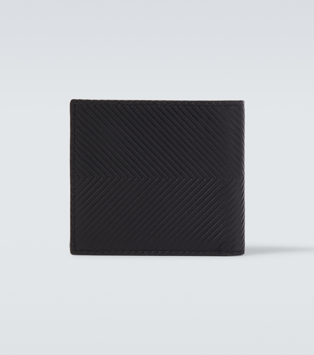 Logo leather bifold wallet | Loewe