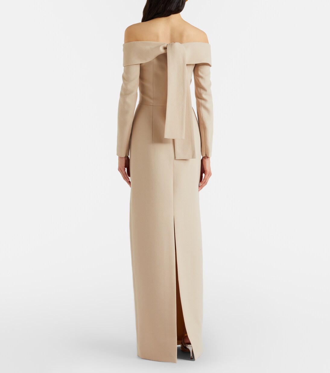 Nosrat wool crêpe bustier dress | Emilia Wickstead