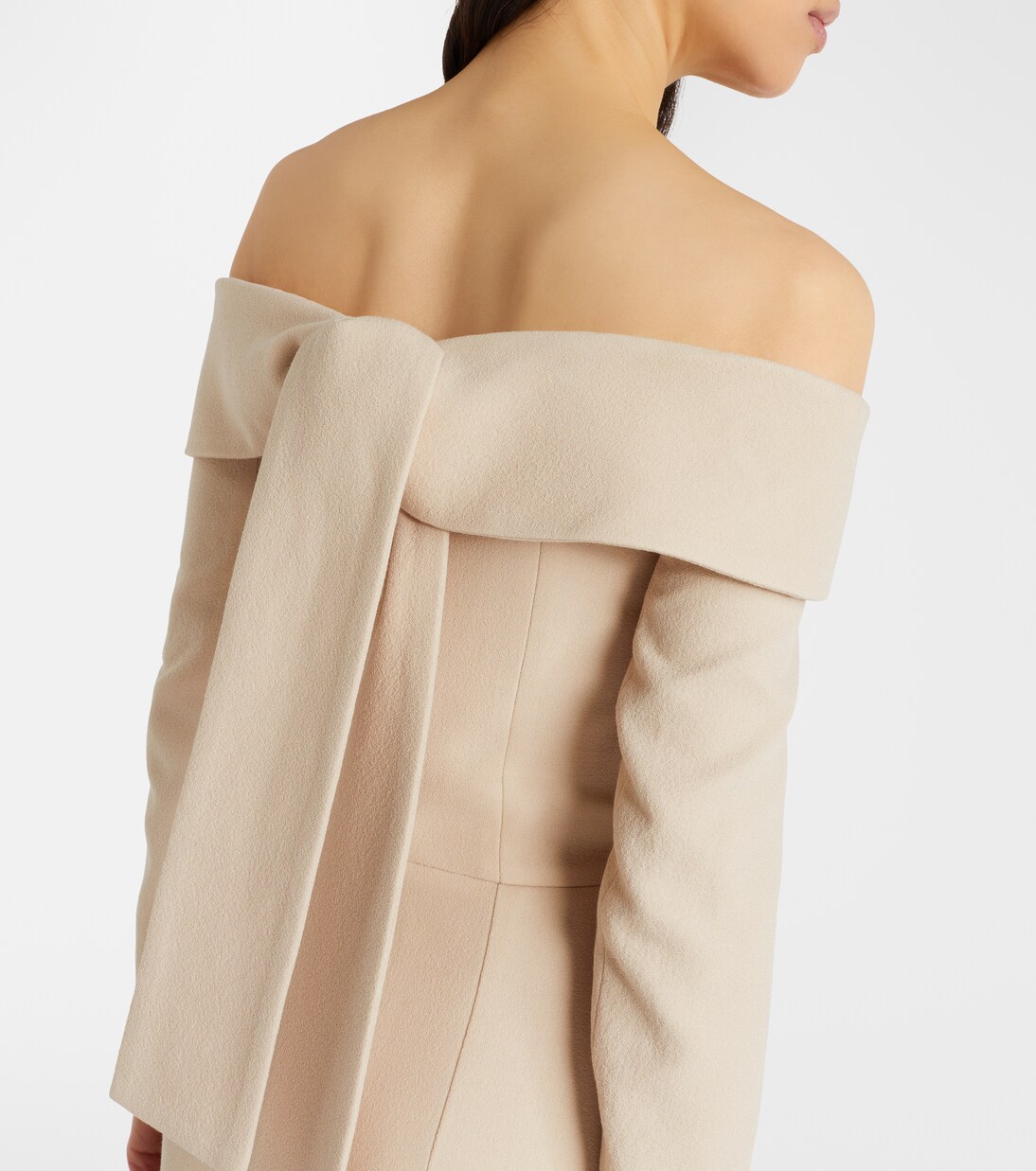 Nosrat wool crêpe bustier dress | Emilia Wickstead