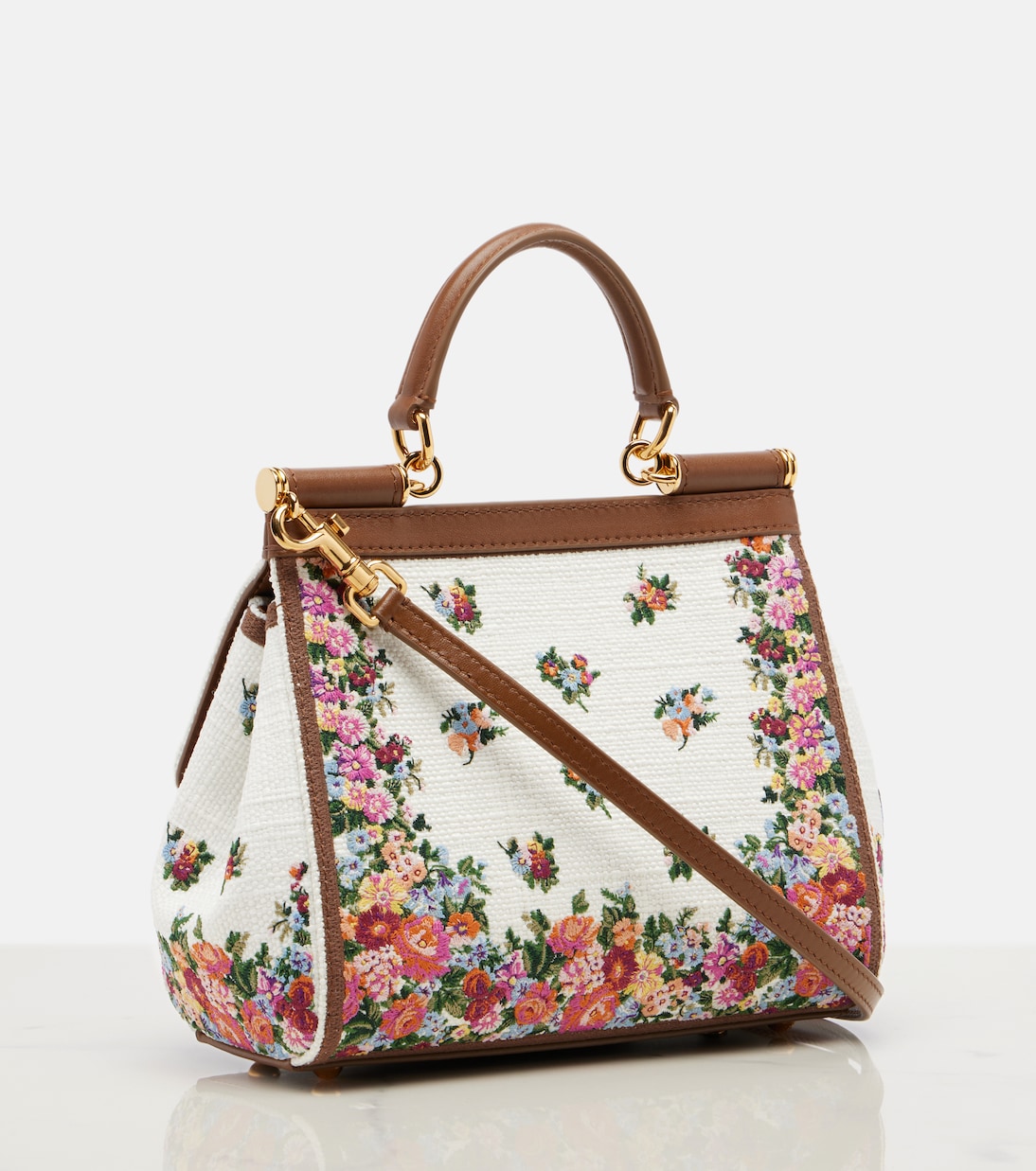 Bolso Sicily Medium con piel | Dolce&Gabbana