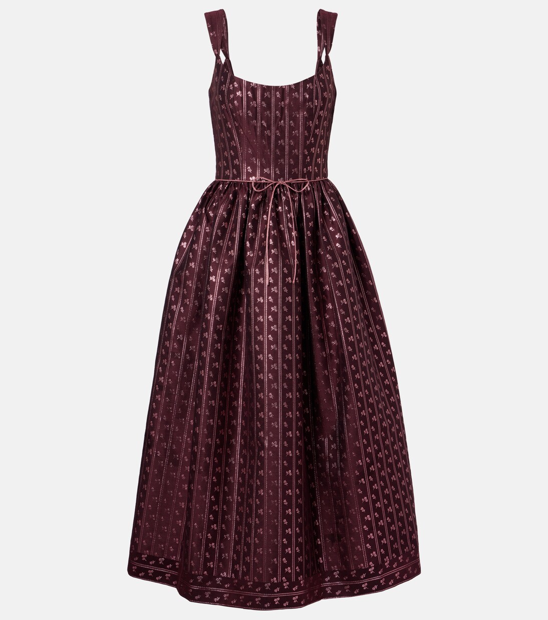 Apple bow-detail bustier dress | Markarian