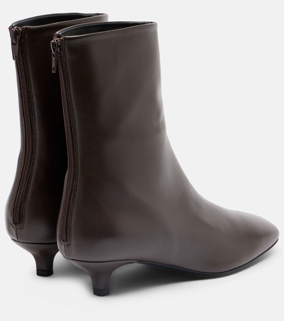 Leather ankle boots | Toteme