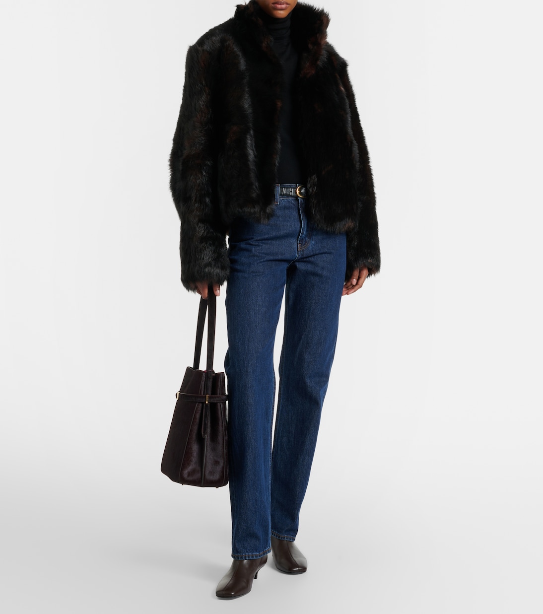 Leather ankle boots | Toteme