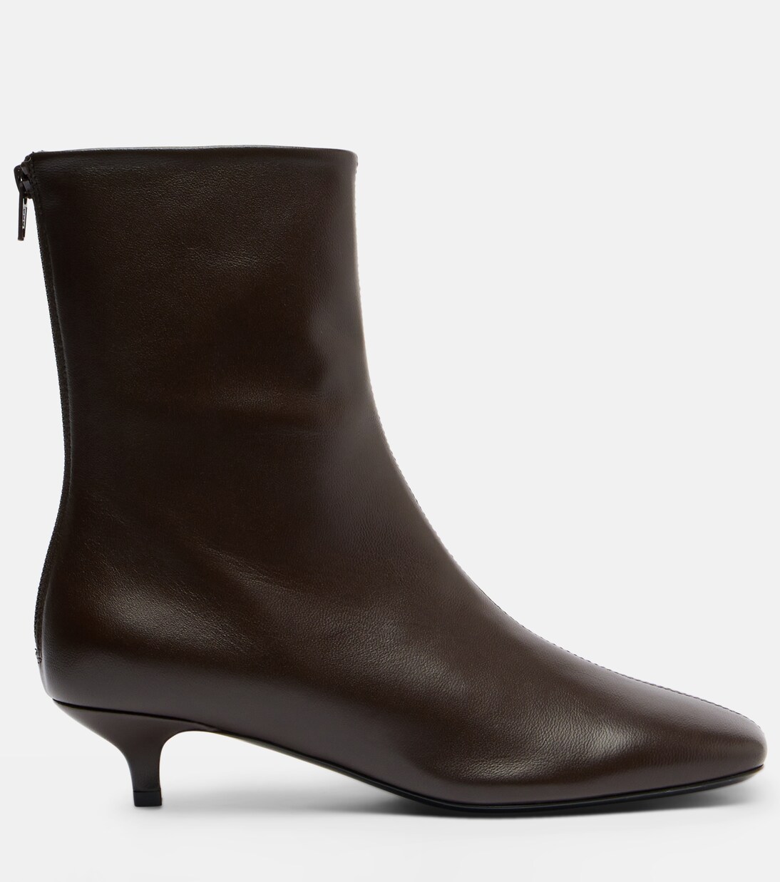 Leather ankle boots | Toteme
