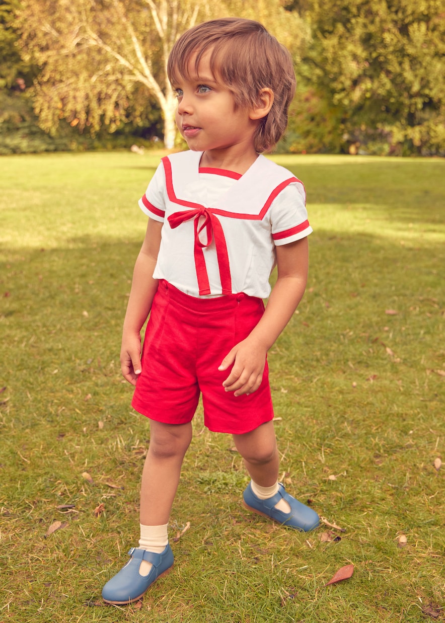 Set aus Top und Shorts aus Baumwolle | Pepa London