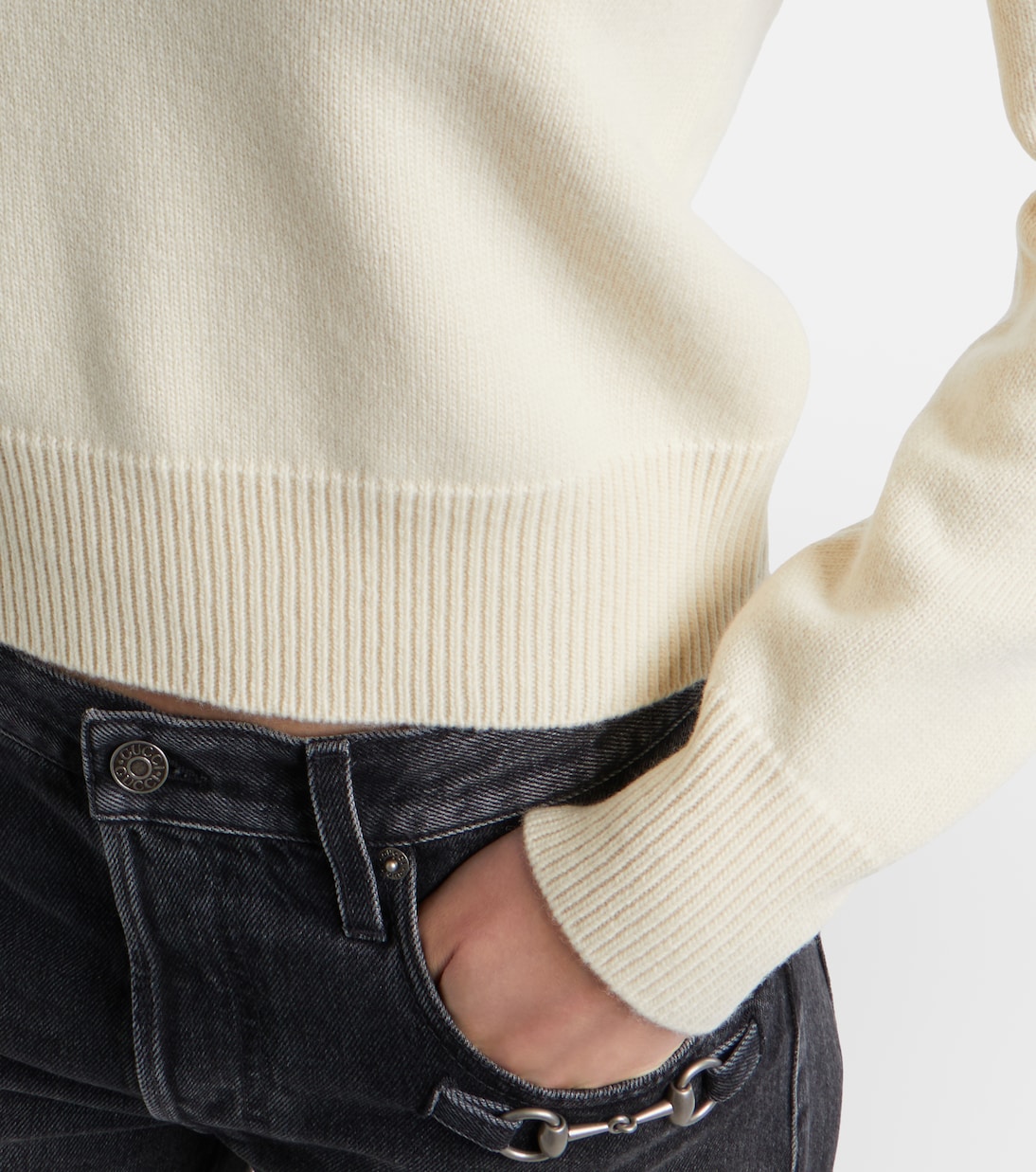 Web Stripe wool sweater | Gucci