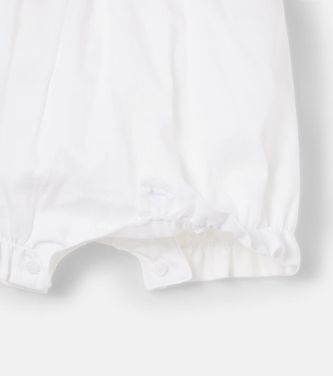 Baby bow-detail cotton playsuit | Patachou