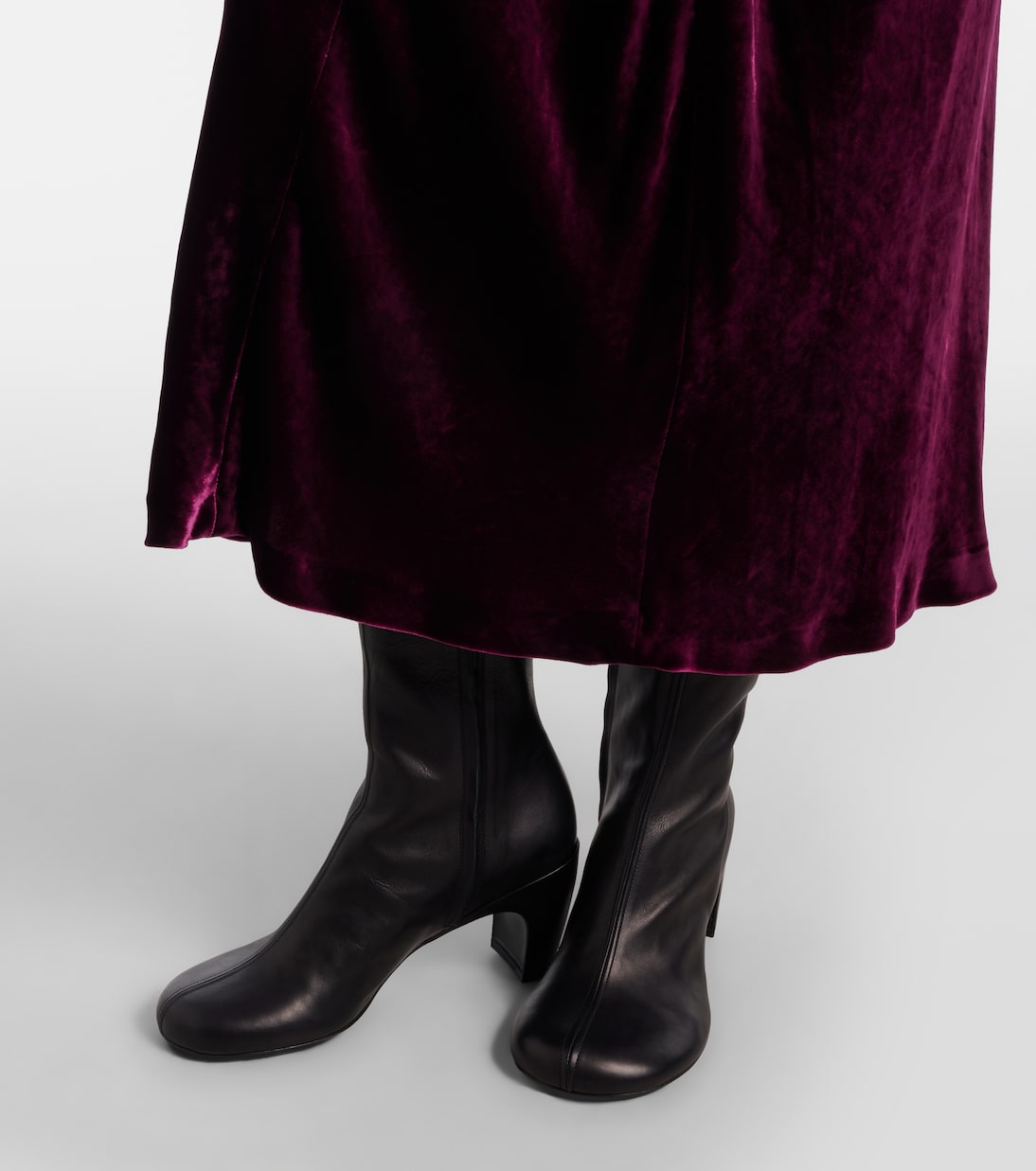 65 leather ankle boots | Dries Van Noten