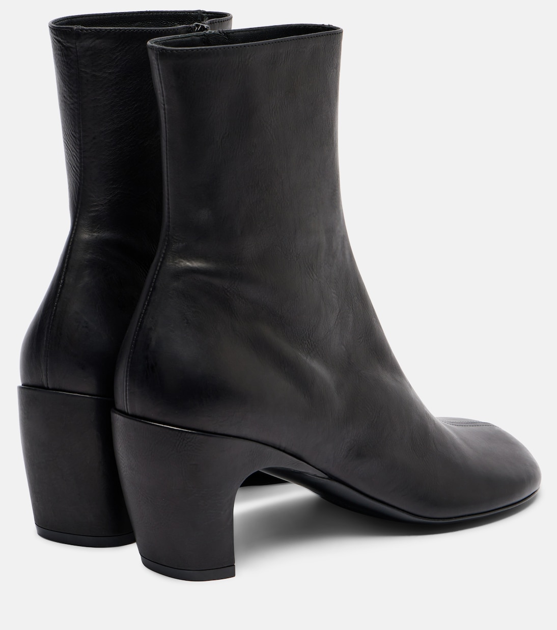 65 leather ankle boots | Dries Van Noten