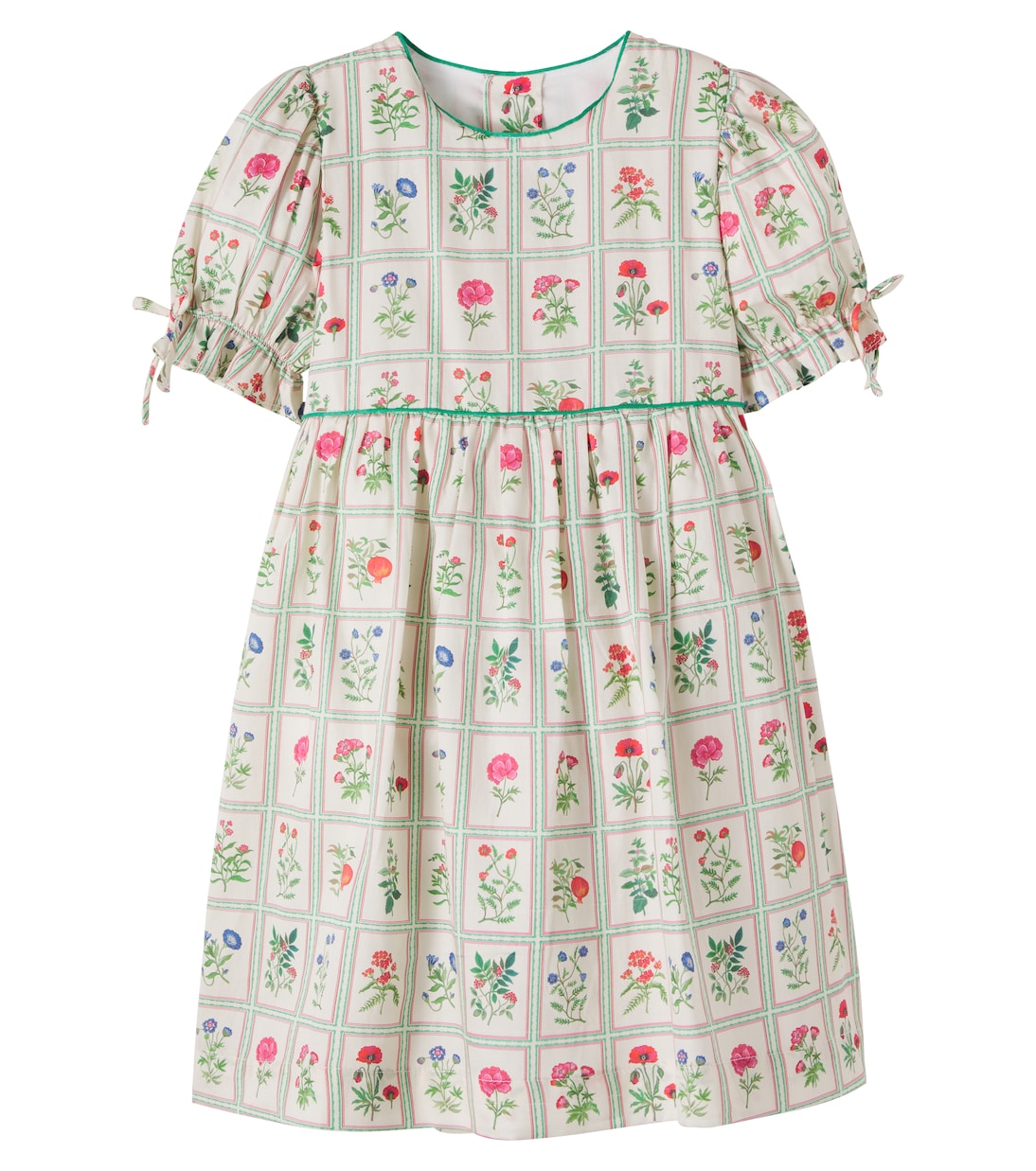 Olivia floral cotton dress | La Coqueta