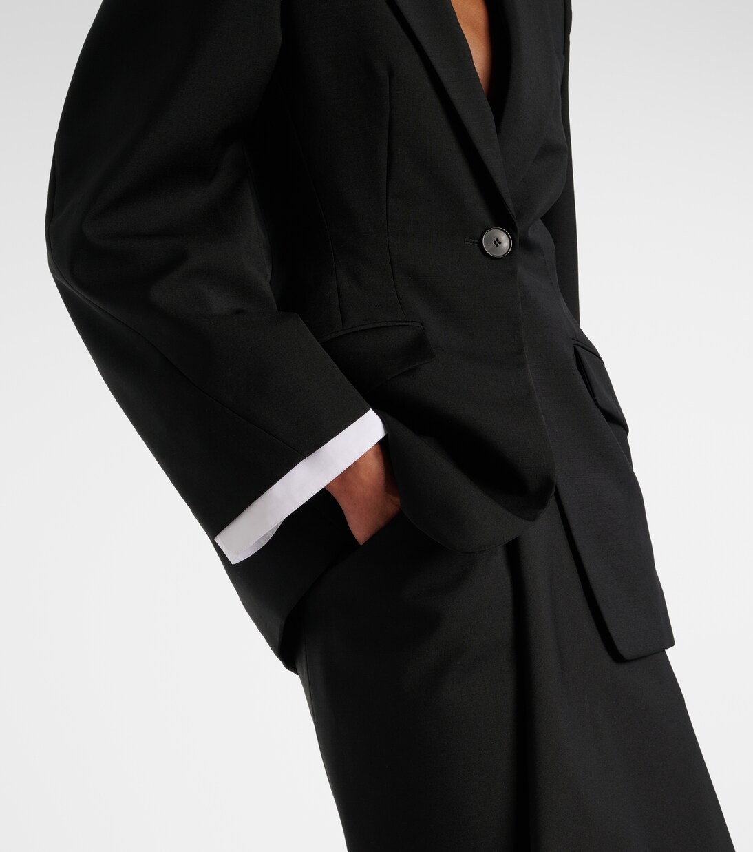 Wool and mohair blazer | Givenchy