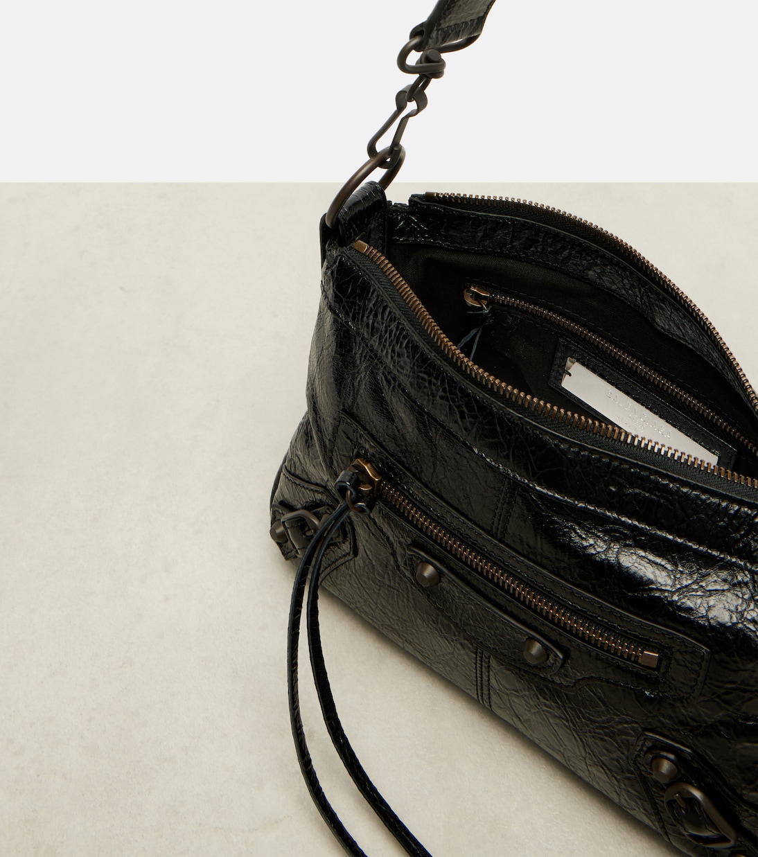 Le City Moto Small leather shoulder bag | Balenciaga