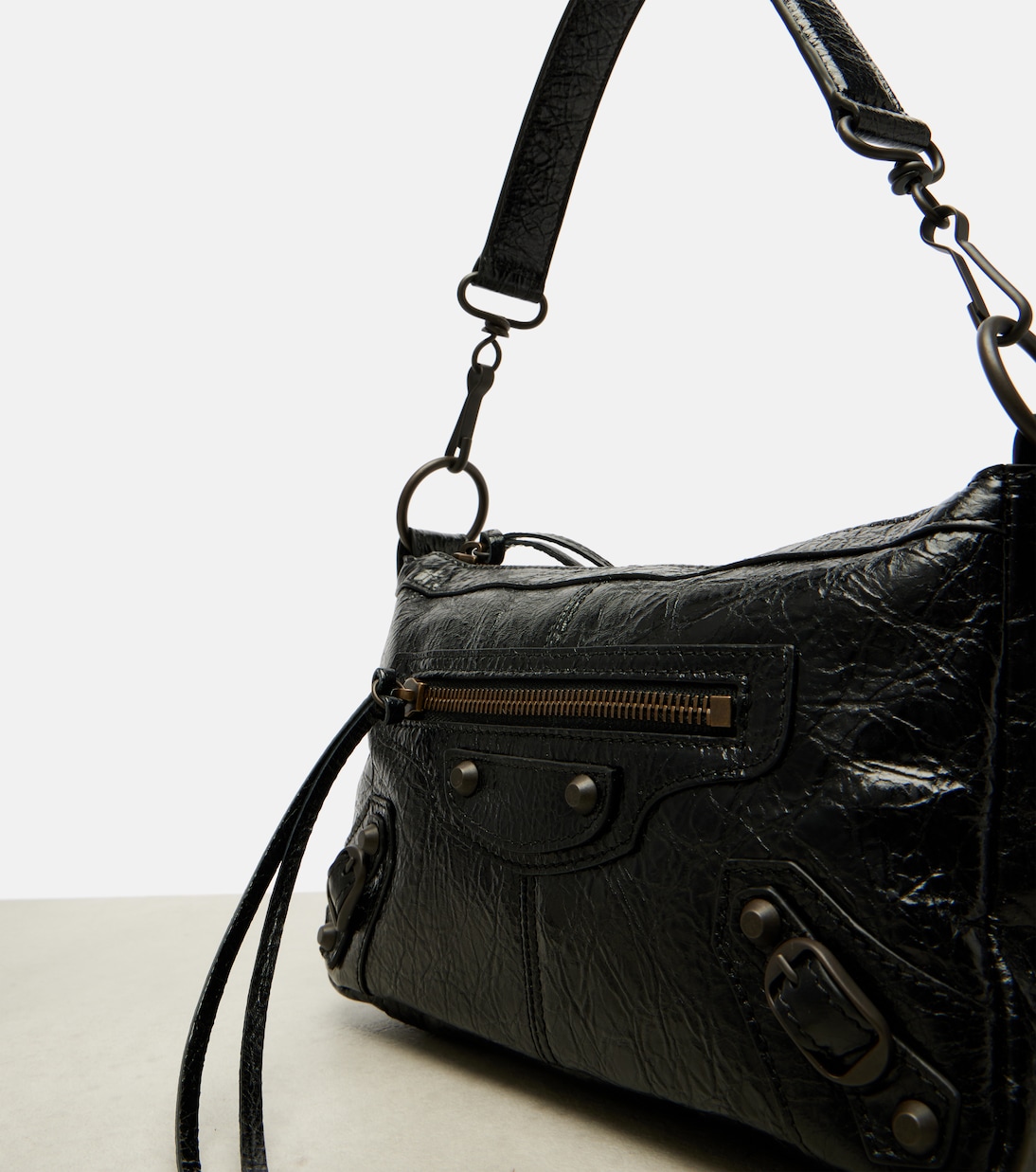 Le City Moto Small leather shoulder bag | Balenciaga