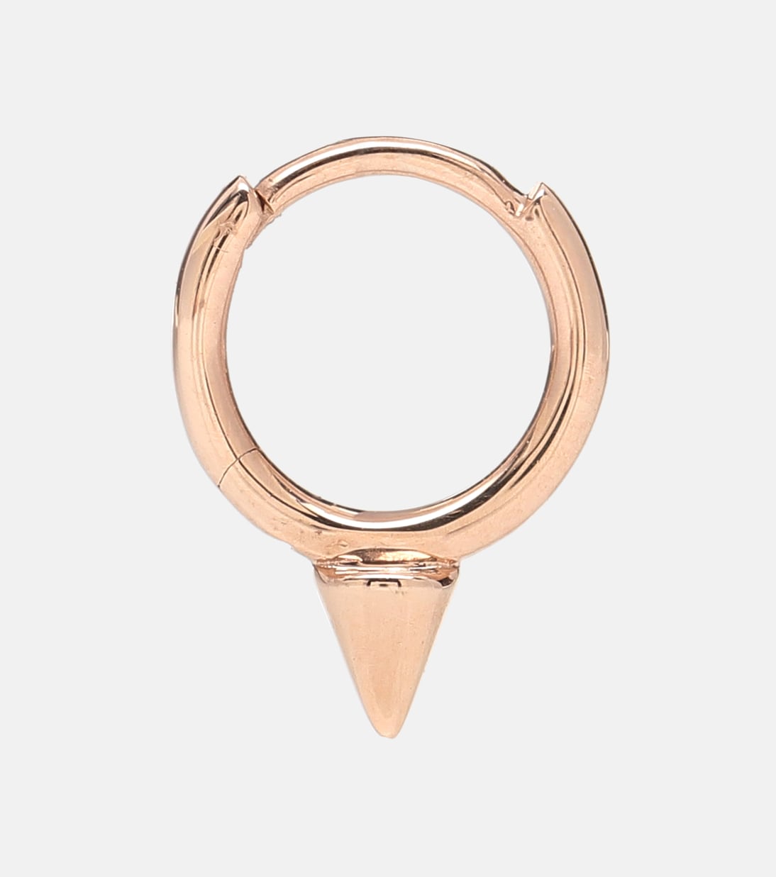 Spike Clicker 14kt rose gold single earring | Maria Tash
