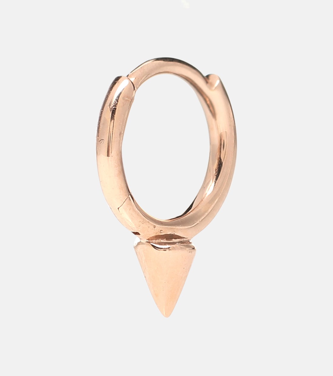 Spike Clicker 14kt rose gold single earring | Maria Tash