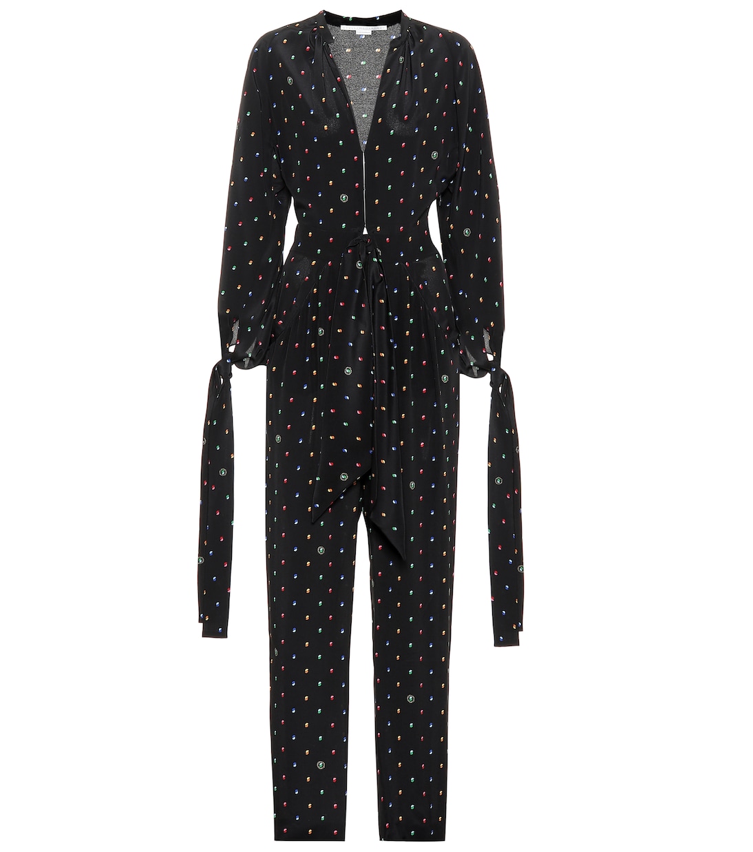 Combi-pantalon Kiera en soie imprimée | Stella McCartney