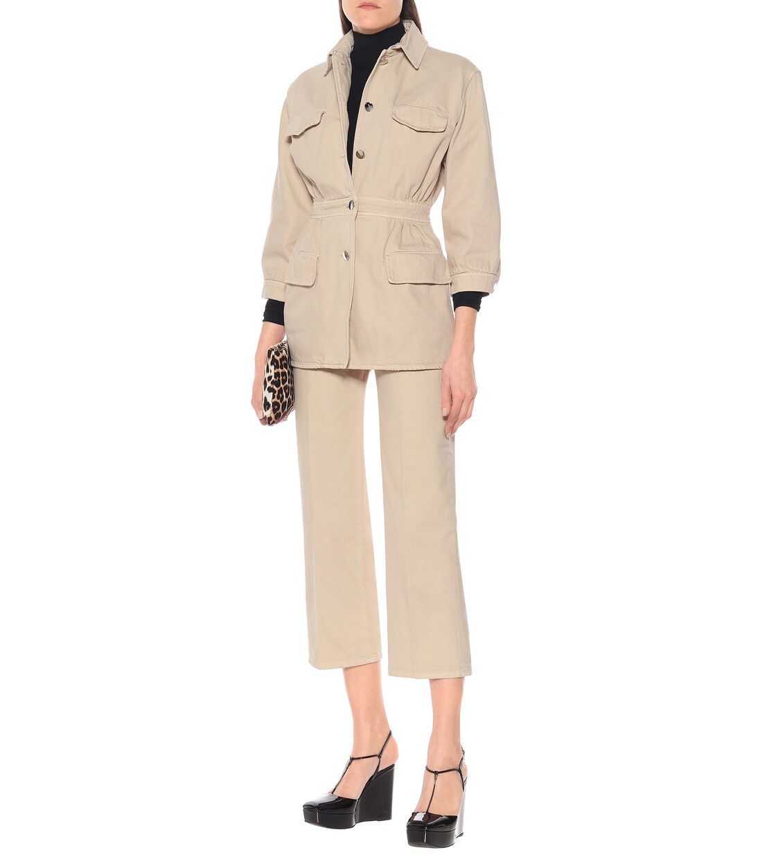 Jacke aus Baumwoll-Twill | Prada