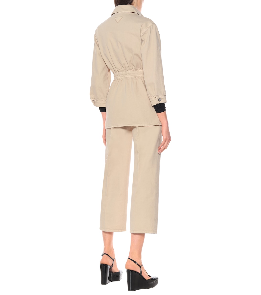 Jacke aus Baumwoll-Twill | Prada