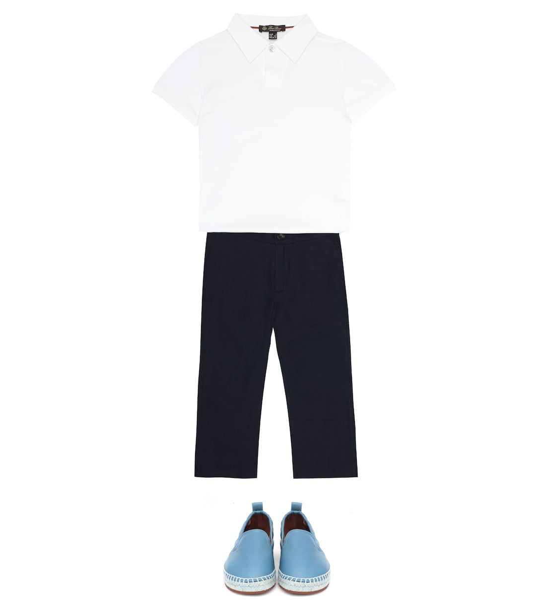 Espadrilles Agata aus Leder | Loro Piana Kids