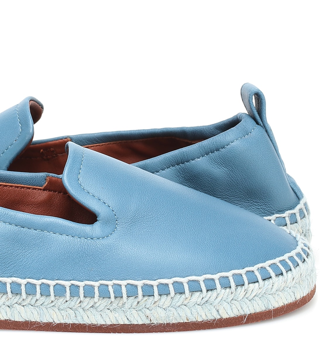 Espadrilles Agata aus Leder | Loro Piana Kids