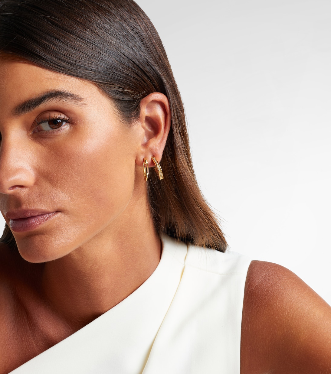 EÉRA 18kt gold single hoop earring | Eéra