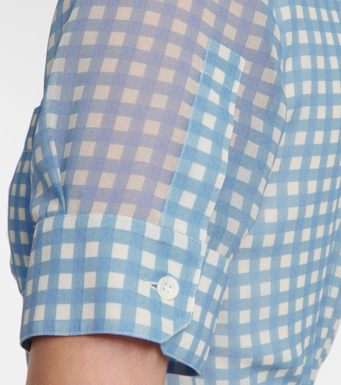 Kieran gingham shirt dress | Altuzarra