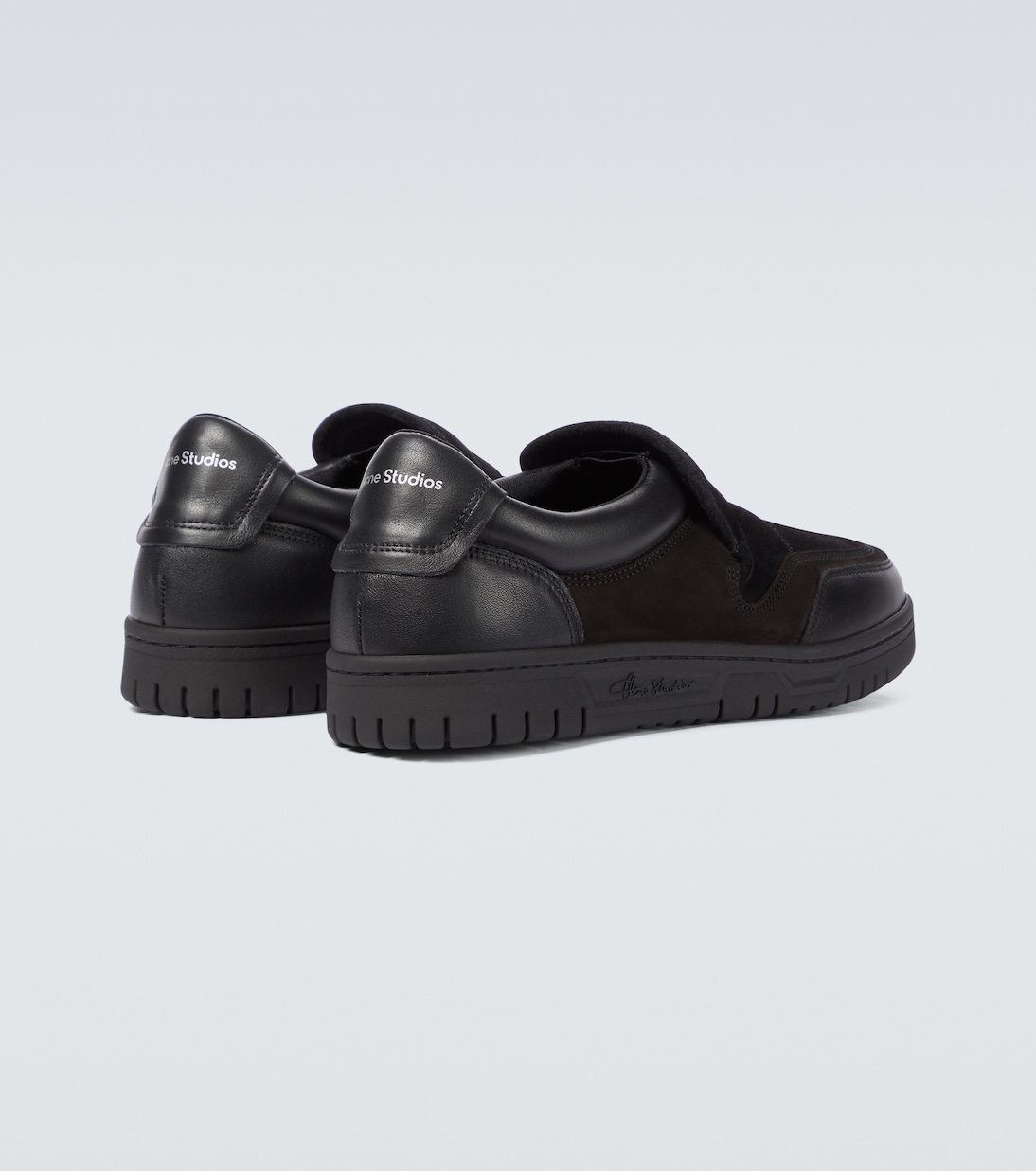 Leather low-top sneakers | Acne Studios