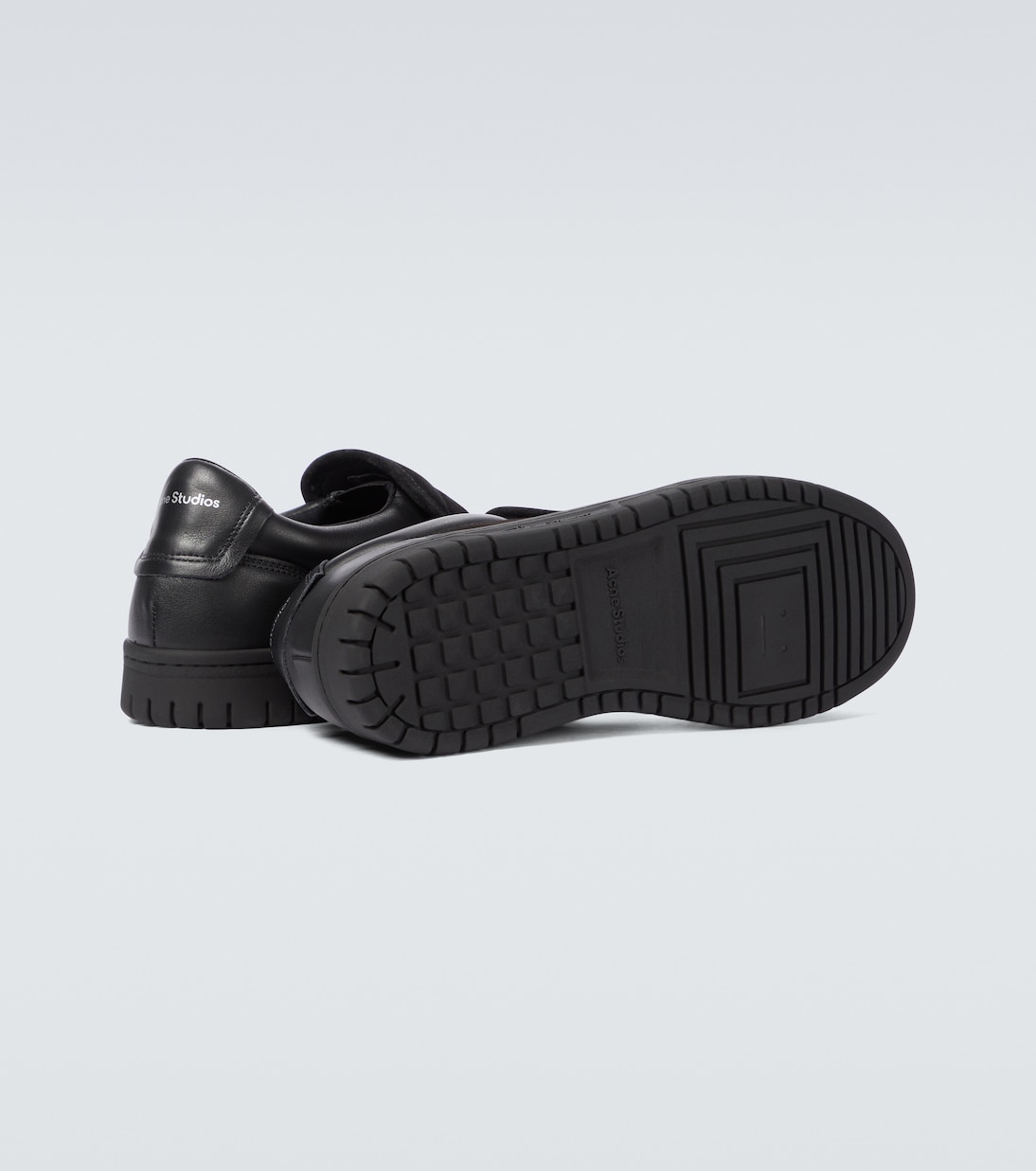 Leather low-top sneakers | Acne Studios
