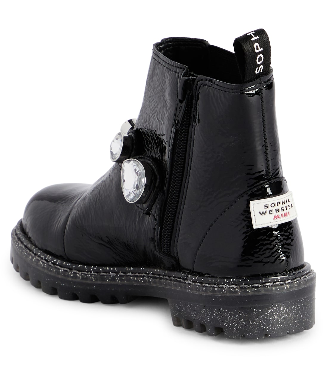 Bree embellished leather Chelsea boots | Sophia Webster Mini