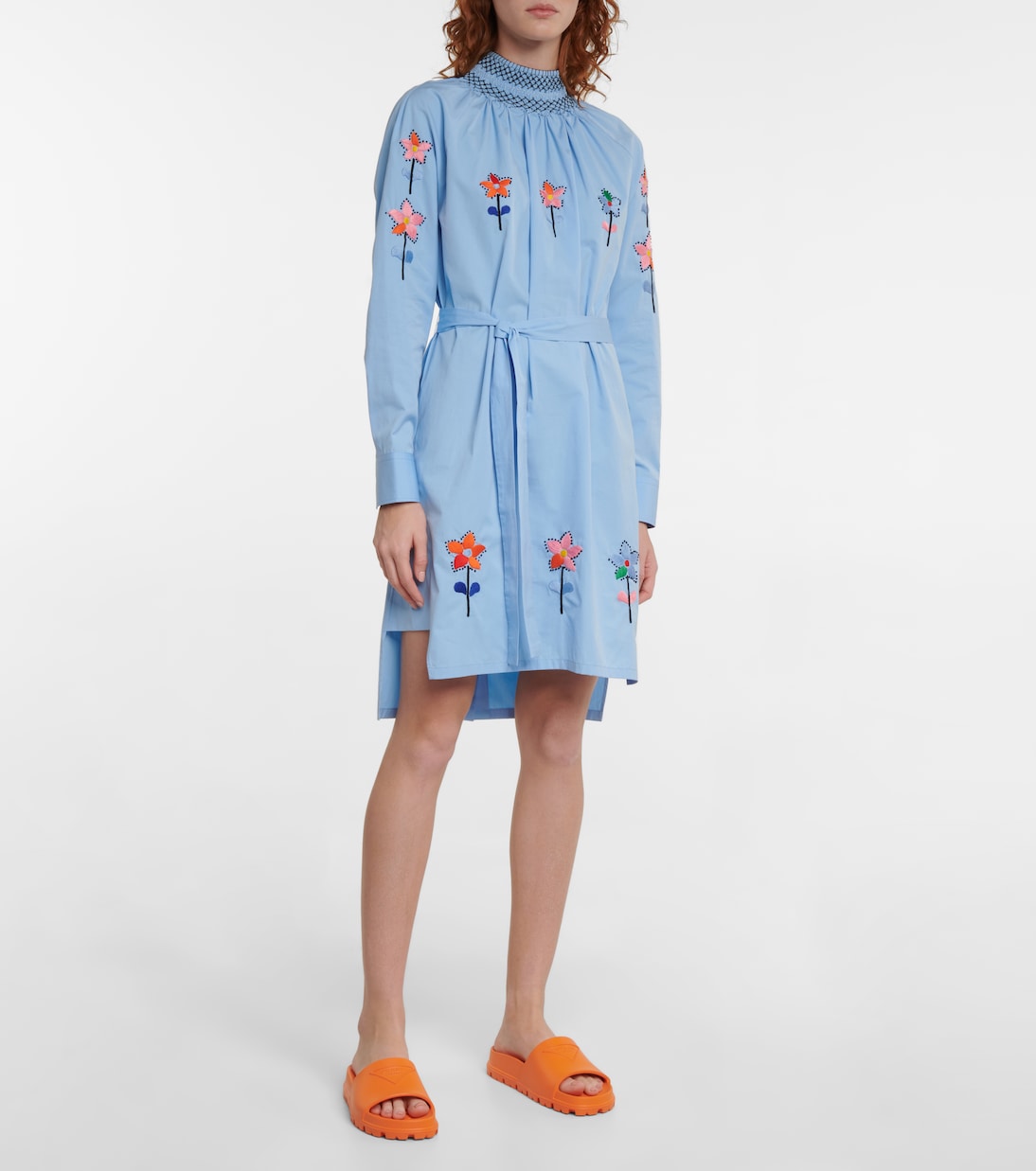 Ciabatte in gomma con logo | Prada
