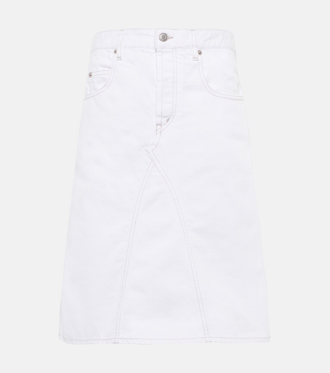 Falda midi vaquera Fiali | Marant Etoile