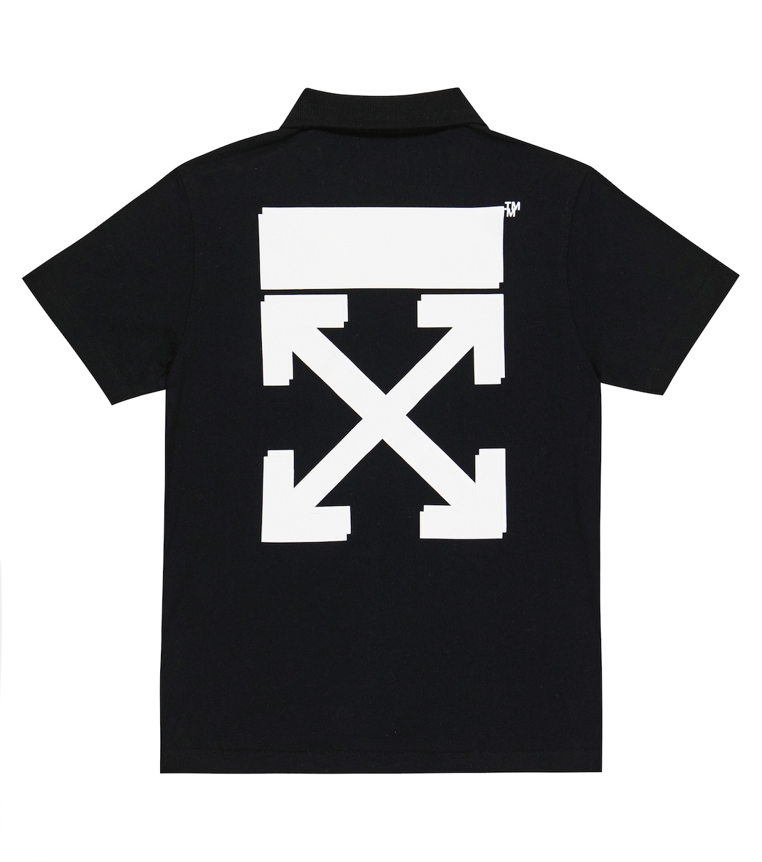 Bedrucktes Polohemd aus Baumwolle | Off-White Kids