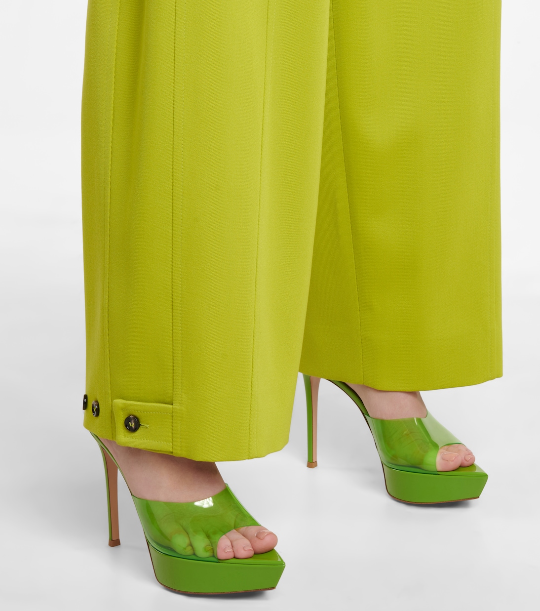 Betty PVC and patent leather sandals | Gianvito Rossi